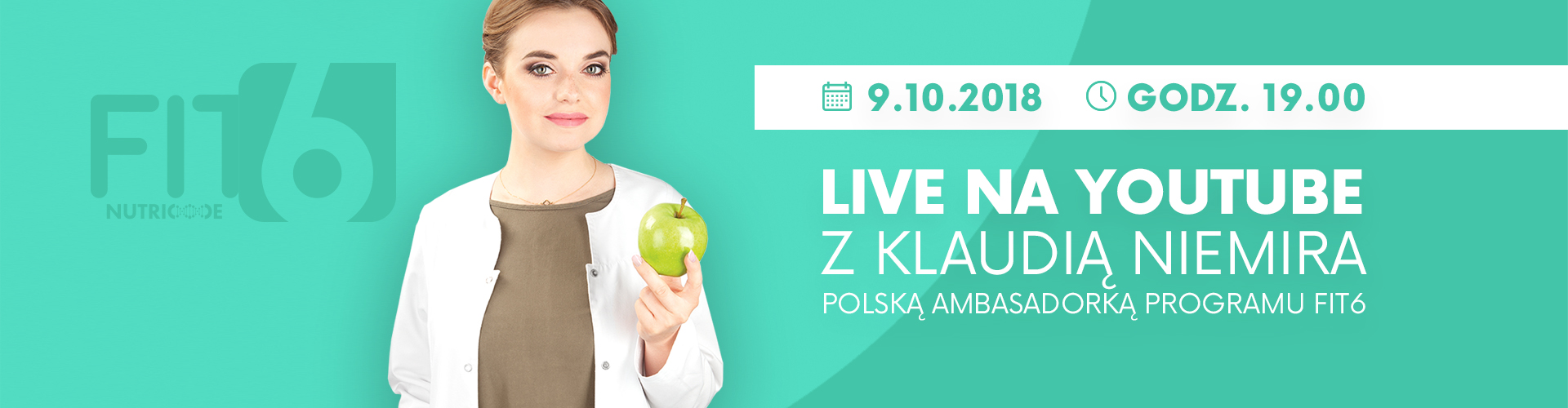 SPOTKANIE LIVE Z AMBASADORKĄ FIT6