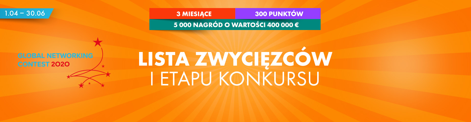 I ETAP GNC – GRATULUJEMY LAUREATOM!